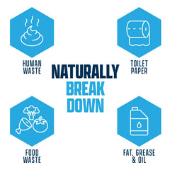 Eco Strong bottle close-up label highlighting enzyme formula benefit