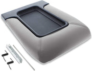 EcoAuto front view of light gray console lid showing factory-fit appearance and restored look
