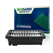 ECOGARD XA10424 front view showing full filter protecting intake