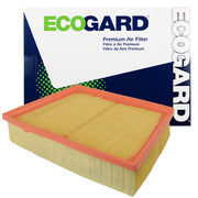 ECOGARD XA11549 front view showing clean-fit and intake protection benefit
