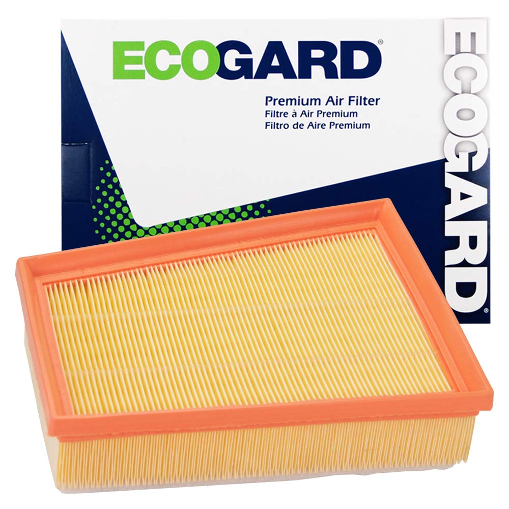 ECOGARD XA11899 front view showing filter shape and fit benefit