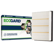 ECOGARD XA5314 front view showing filter shape and sealing flange for precise fit