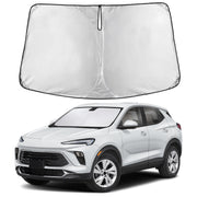 EcoNour front view showing full windshield coverage and precise fit benefits