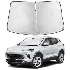 EcoNour front view showing full windshield coverage and precise fit benefits