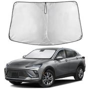EcoNour front view showing full windshield coverage and precise fit benefit