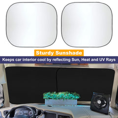 EcoNour close-up of reflective 240T polyester fabric showing heat-blocking benefit
