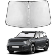 EcoNour front view of packaged sunshade showing full-size protection