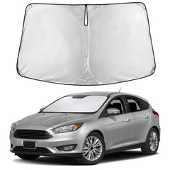 EcoNour front view showing full windshield coverage and precise fit