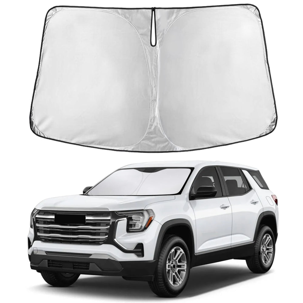 EcoNour front view showing full windshield coverage and perfect fit