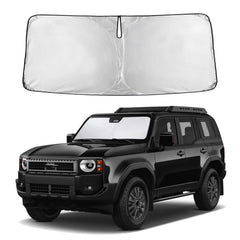 EcoNour front view on Land Cruiser windshield showing full coverage and protection
