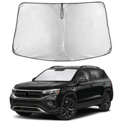EcoNour sunshade full windshield fit for VW Tiguan protects interior from sun