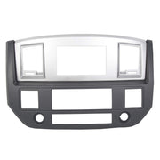ECOTRIC bezel front view showing double-DIN opening and factory look for easy upgrade