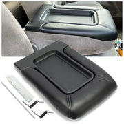 ECOTRIC front view of center console lid showing fit and clean finish