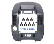 ECOTRIC front bezel overview showing exact OEM-like fit and restored dash look