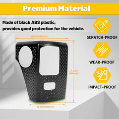 ECOTRIC installed on Jeep rear quarter protecting edge from debris