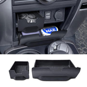 EDBETOS front view of cubby drawers showing OEM-like finish and neat storage