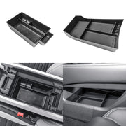 EDBETOS front console view showing neat organized storage and quick access