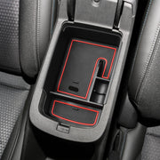 EDBETOS front view of tray showing organized compartments and tidy look