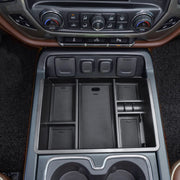 EDBETOS front view of tray showing organized top storage benefit