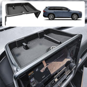 EDBETOS front view dashboard tray showing neat organized storage and improved accessibility