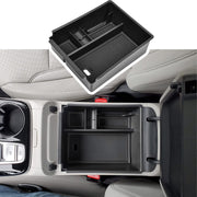 EDBETOS front view tray installed in Tucson console for tidy storage