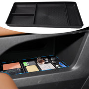 EDBETOS tray front view shows neat fit and instant organization benefit
