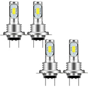 Edearkar H7 front view packaging showing bulbs and benefits