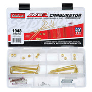 Edelbrock calibration kit front packaging showing complete contents for accurate tuning
