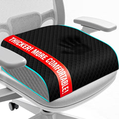 EdenDwell front view showing large black seat cushion and comfortable shape