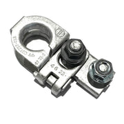 EDS negative terminal front view showing secure fit and improved conductivity