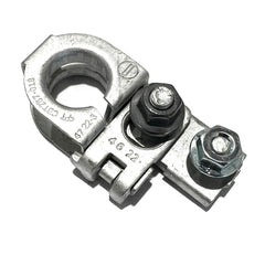 EDS negative terminal front view showing secure fit and improved conductivity