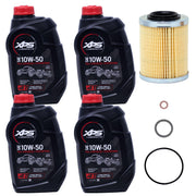 THE EDWARDS MOTORSPORTS & RVS COMPANY oil kit front packaging showing contents and branding for convenient maintenance