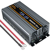 EFFORTWAY front panel view showing outlets and LCD for quick monitoring
