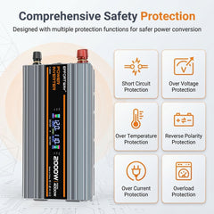 EFFORTWAY aluminum housing side view highlighting durable heat dissipation