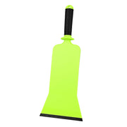 EHDIS bulldozer squeegee front profile showing full tool and benefit reach