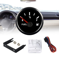 EIKLIM illuminated gauge face with red LED backlight for night visibility