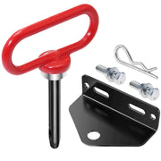 EilxMag front view hitch assembly showing solid full-weld construction for strength