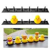 EJDRFN front view of aluminium duck holder showing clean display benefit