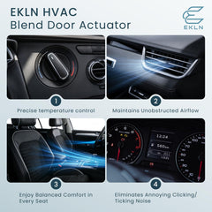 EKLN visible mounting points and screw holes for direct-fit replacement