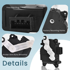 EKLN actuator gear detail illustrating precise movement and smooth operation