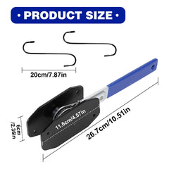 EKUWU non-slip ergonomic handle detail providing improved grip and control benefit