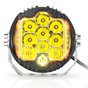 EKXAP 5-inch amber front view showing bright LED and improved visibility