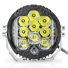 EKXAP closeup of LED array and center DRL highlighting bright output