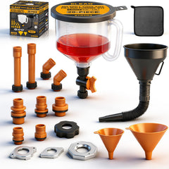 ELEAD front packaging showing full 20-piece funnel kit benefits