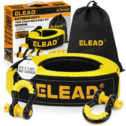 ELEAD front packaging showing complete recovery kit and compact bag benefit
