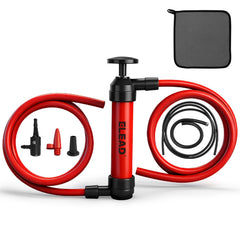 ELEAD front view pump showing compact multiuse design and portability benefit
