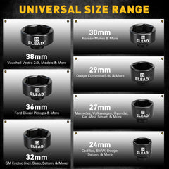 ELEAD permanent metric size markings detail for fast selection