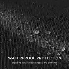 eletecpro elastic hem and buckle detail keeping the cover secure in wind