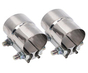 eLifecenter clamp front view showing secure lap-joint fit and durable finish