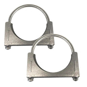 eLifecenter front view of clamp showing durable stainless finish and fit
